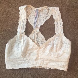 Free People lace bralette xs